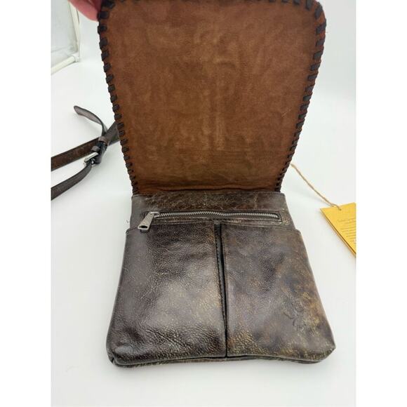 Patricia Nash Granada Tooled Turquoise Crossbody bag - Picture 7 of 9